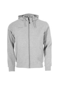 STANNO - Dziecięca bluza z kapturem zapinana na zamek Stanno Base. Typ kołnierza: kaptur. Kolor: szary. Sport: joga i pilates #1