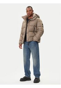 BOSS Kurtka zimowa Omaris 50528573 Khaki Regular Fit. Kolor: brązowy. Materiał: syntetyk. Sezon: zima #5