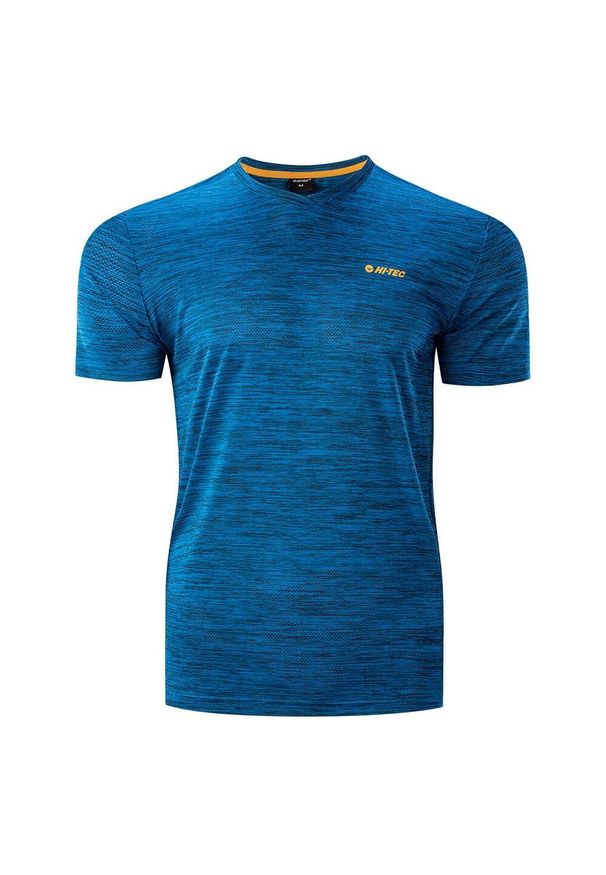 Hi-tec - Męska Koszulka Hicti. Kolor: niebieski. Sport: turystyka piesza