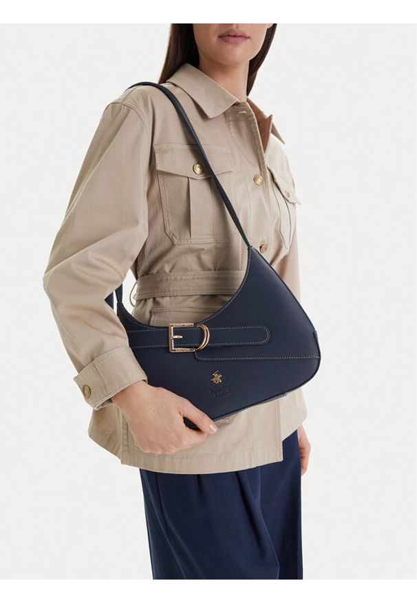 Beverly Hills Polo Club Torebka CEO-BHPC-C-018-09 Granatowy. Kolor: niebieski