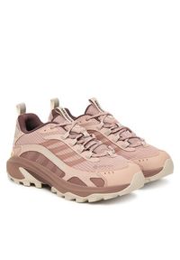 Merrell Sneakersy Moab Speed ​​​​2 GTX J038236 Różowy. Kolor: różowy. Materiał: materiał #3