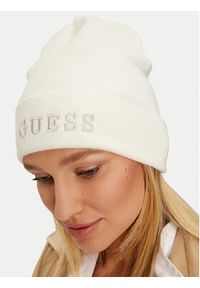 Guess Czapka AW5189 POL01 Biały. Kolor: biały. Materiał: materiał