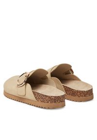 DeeZee Klapki T0613-61 Beżowy. Kolor: beżowy. Materiał: materiał #3
