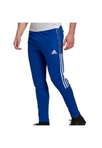 Adidas - Spodnie adidas Tiro 21 Training M. Kolor: wielokolorowy, niebieski, biały