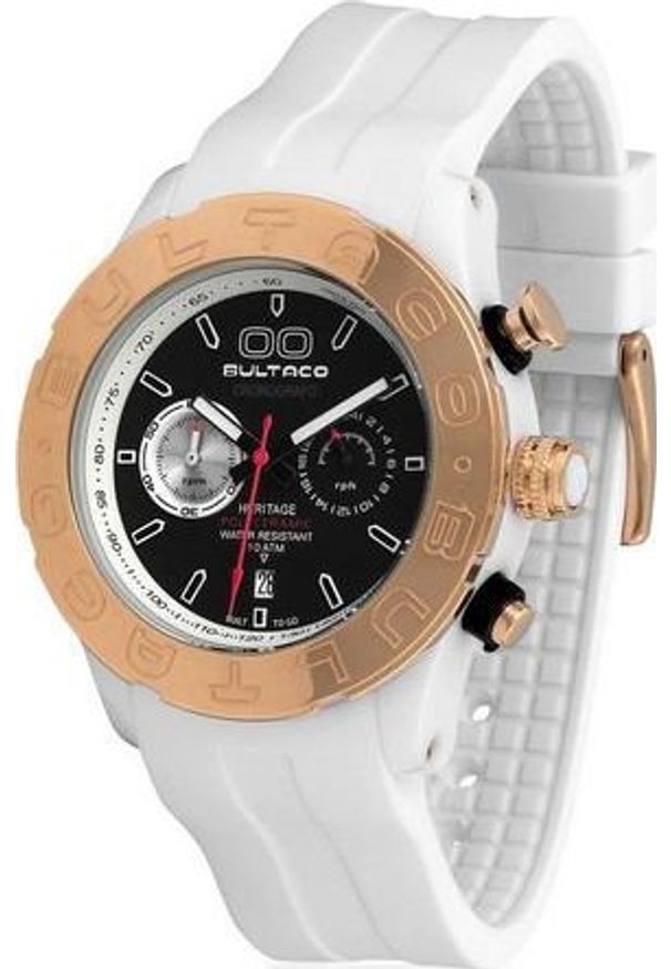 Zegarek Bultaco Zegarek Męski Bultaco H1PW43C-CB1 (43 mm)