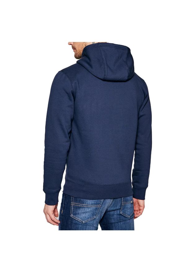 TOMMY HILFIGER - Bluza męska z kapturem na zamek Tommy Hilfiger. Typ kołnierza: kaptur. Kolor: niebieski