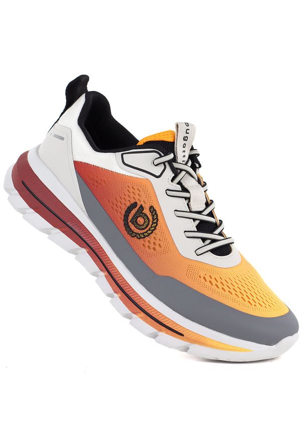 Półbuty sportowe męskie Bugatti TT153045. Materiał: skóra ekologiczna