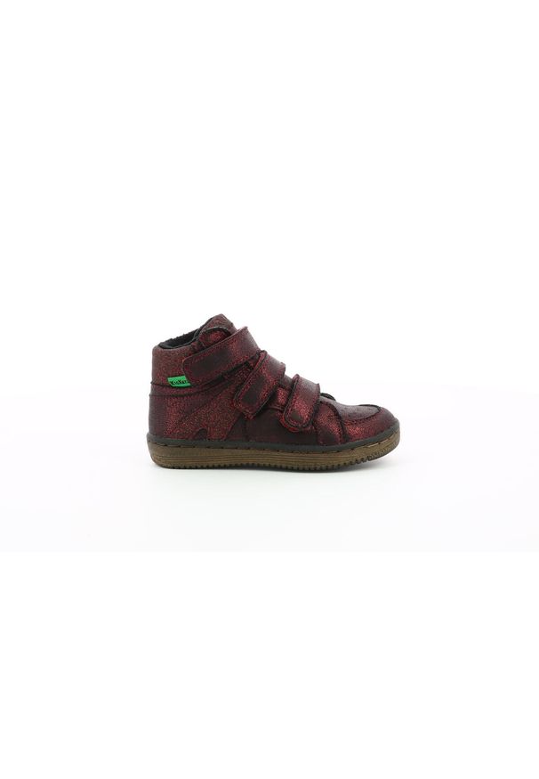 Kickers - Buty miejskie dziecięce KICKERS LOHAN. Kolor: czerwony, wielokolorowy, czarny