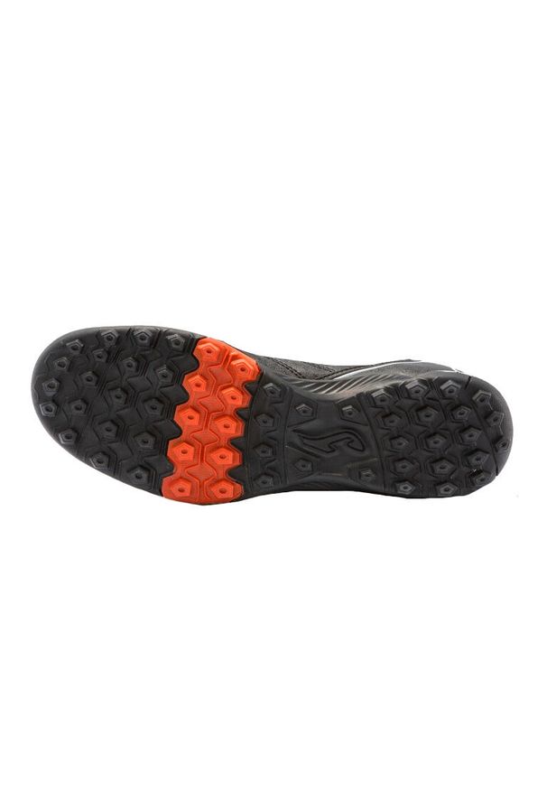 Buty piłkarskie męskie Joma Maxima 2301 TF. Zapięcie: sznurówki. Kolor: wielokolorowy, pomarańczowy, czarny. Materiał: materiał, skóra. Szerokość cholewki: normalna. Sport: piłka nożna