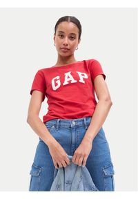 GAP - Gap T-Shirt 268820-91 Czerwony Regular Fit. Kolor: czerwony. Materiał: bawełna