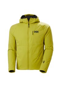 Izolacyjna kurtka trekkingowa z kapturem, elastyczna Helly Hansen Odin 2.0. Typ kołnierza: kaptur. Kolor: zielony. Sport: turystyka piesza #1