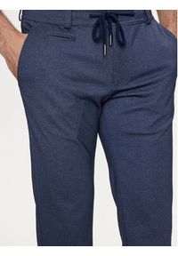 Bugatti Chinosy 4036 56810A Niebieski Slim Fit. Kolor: niebieski. Materiał: syntetyk #5