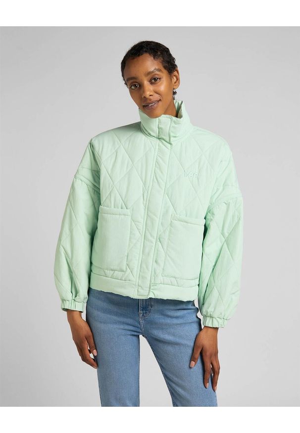 Lee - LEE LIGHT LAYER JACKET DAMSKA KURTKA SEAGLASS L55FEW40 112320652