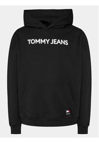 Tommy Jeans Bluza Bold Classics DM0DM18413 Czarny Regular Fit. Kolor: czarny. Materiał: bawełna #4