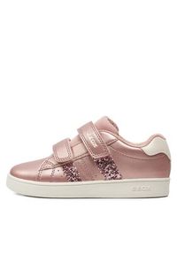Geox Sneakersy J Eclyper Girl J45LRA 000NF C8172 S Różowy. Kolor: różowy