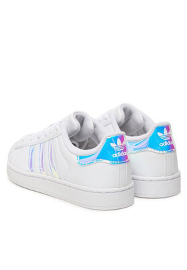Adidas - adidas Sneakersy Superstar II C JQ1789 Biały. Kolor: biały. Materiał: skóra. Model: Adidas Superstar