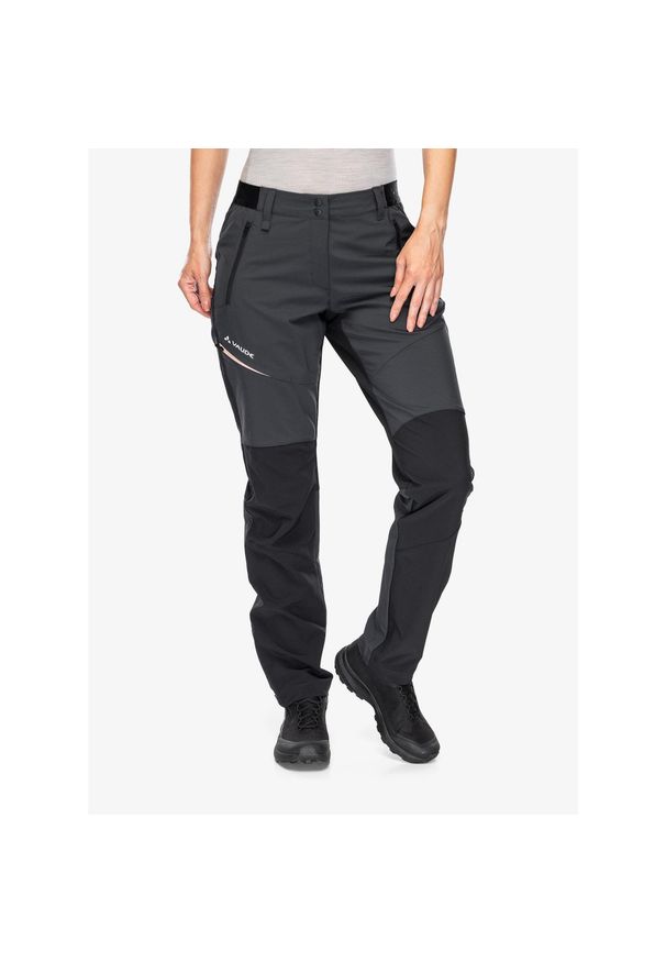 Spodnie turystyczne damskie Vaude Elope Pants. Kolor: czarny