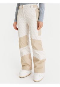 Guess Spodnie narciarskie W5BB70 W3272 Beżowy Regular Fit. Kolor: beżowy. Materiał: syntetyk. Sport: narciarstwo #1