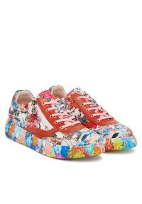 Laura Vita Sneakersy Soleno 23 Kolorowy. Materiał: skóra. Wzór: kolorowy #6