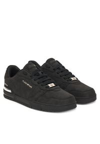 Plein Sport Sneakersy FAES USC0796 SLE004N Czarny. Kolor: czarny. Materiał: skóra #5