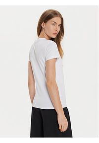 Calvin Klein T-Shirt K20K207974 Biały Regular Fit. Kolor: biały. Materiał: bawełna #3