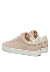 Calvin Klein Jeans Sneakersy Classic Cupsole Laceup Wt Wm YW0YW01833 Różowy. Kolor: różowy. Materiał: zamsz, skóra #6