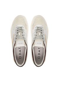 D.A.T.E. Sneakersy Torneo M441-TO-CO Biały. Kolor: biały. Materiał: skóra #5