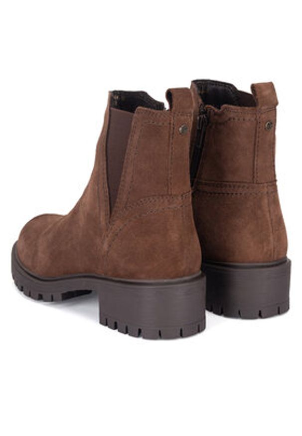 Lasocki Botki CEO-WI16-D-466-02 Brązowy. Kolor: brązowy. Materiał: skóra, zamsz