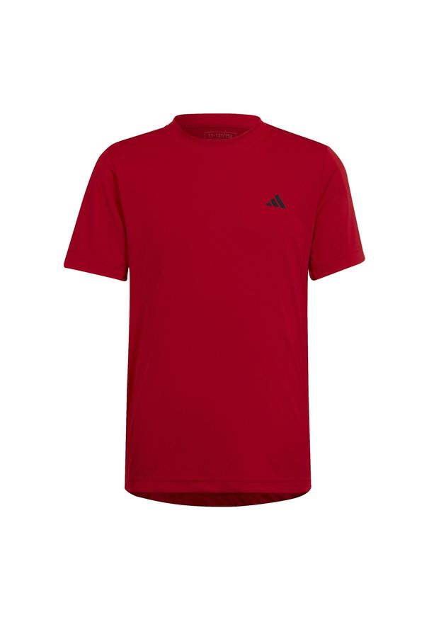 Adidas - Koszulka dla dzieci adidas. Kolor: czerwony. Sport: tenis