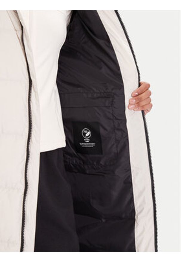 Jack Wolfskin Płaszcz zimowy Frozen Palace 1204133 Beżowy Regular Fit. Kolor: beżowy. Materiał: syntetyk. Sezon: zima