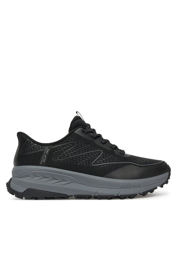 skechers - Trekkingi Skechers. Kolor: czarny. Sport: turystyka piesza