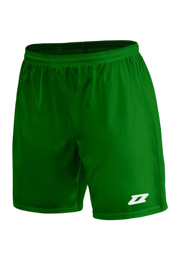 ZINA - Spodenki do piłki nożnej dla dzieci Zina Contra meczowe. Kolor: zielony. Styl: sportowy