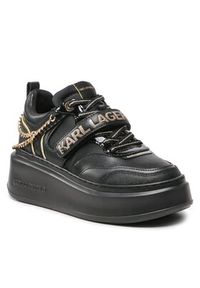 Karl Lagerfeld - KARL LAGERFELD Sneakersy KL63540E Czarny. Kolor: czarny. Materiał: skóra #6