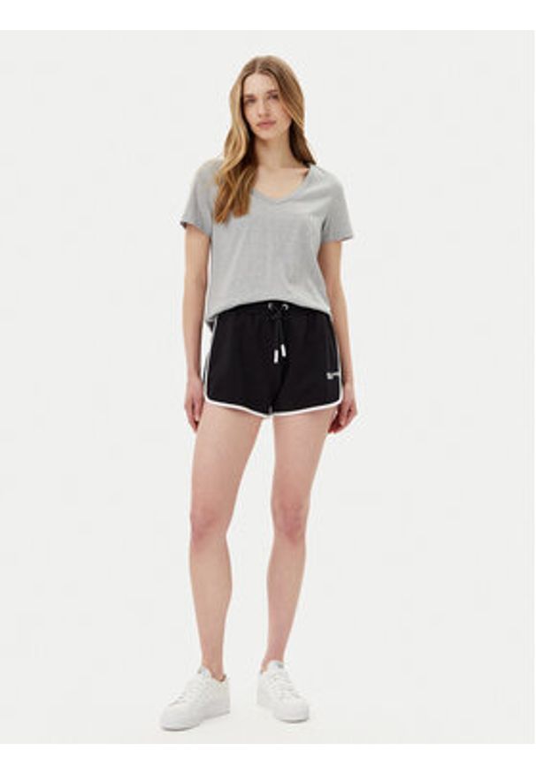 Karl Lagerfeld - KARL LAGERFELD Szorty sportowe A2W10095 Czarny Regular Fit. Kolor: czarny. Materiał: bawełna
