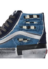 Vans Sneakersy Sk8-Hi Reconstruct VN0005UKNGJ1 Granatowy. Kolor: niebieski. Materiał: zamsz, skóra. Model: Vans SK8 #3