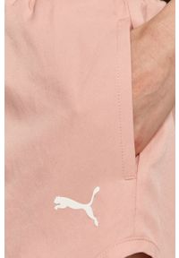 Puma Szorty damskie kolor różowy. Okazja: na co dzień. Kolor: różowy. Materiał: materiał. Styl: casual #2