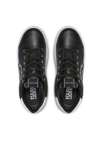 Karl Lagerfeld - KARL LAGERFELD Sneakersy KL52539 000 Czarny. Kolor: czarny. Materiał: skóra #8