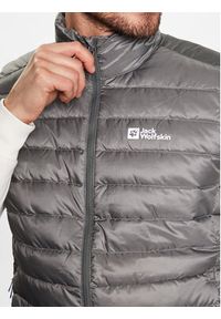 Jack Wolfskin Bezrękawnik Pack & Go Down 1207011 Szary Regular Fit. Kolor: szary. Materiał: syntetyk. Długość rękawa: bez rękawów #3