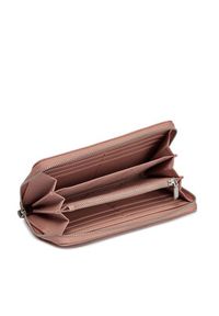 Calvin Klein Duży Portfel Damski Re-Lock Quilt Za Wallet Lg K60K610774 Różowy. Kolor: różowy. Materiał: skóra #2