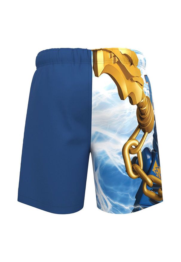 LEGO Wear - Lego Wear szorty dziecięce. Okazja: na co dzień. Kolor: niebieski. Styl: casual