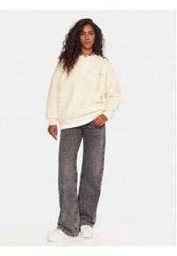 Quiksilver Polar Barranco EQWPF03000 Écru Boxy Fit. Materiał: syntetyk