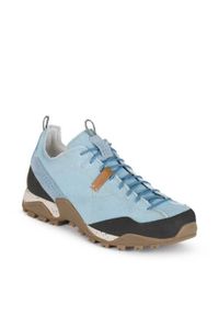 Buty trekkingowe damskie Aku Nativa Canvas. Kolor: wielokolorowy. Materiał: skóra. Szerokość cholewki: normalna