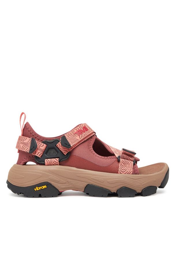 Teva Sandały Grandview Max 1166230 Bordowy. Kolor: czerwony. Materiał: materiał