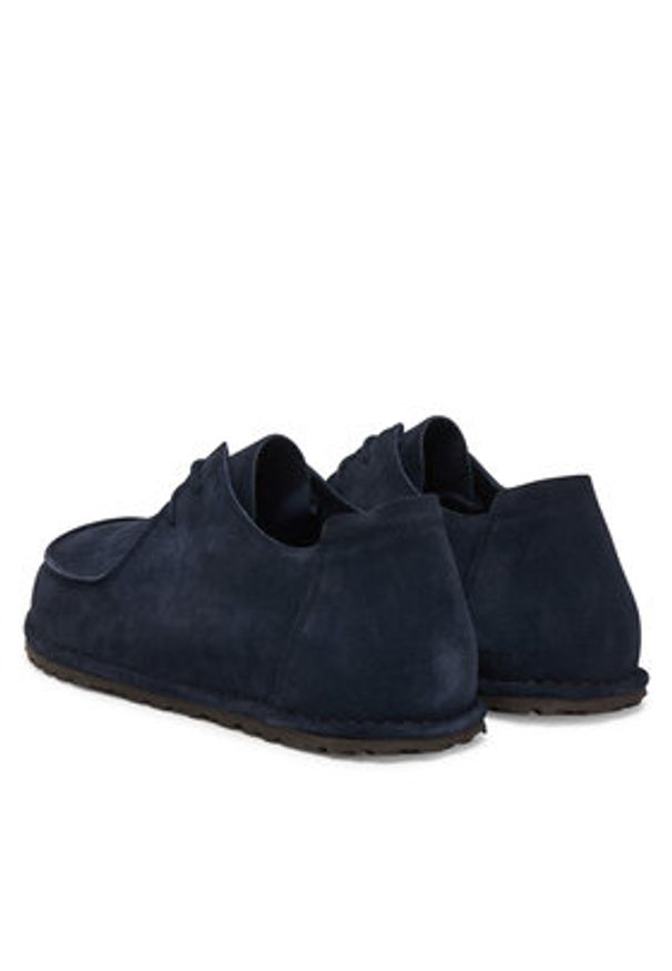 Birkenstock Półbuty Utti Lace Low 1031468 Granatowy. Kolor: niebieski. Materiał: skóra, zamsz
