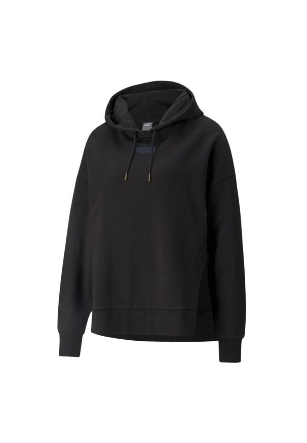 Puma - Damska Bluza Z Kapturem Her TR. Typ kołnierza: kaptur. Kolor: czarny