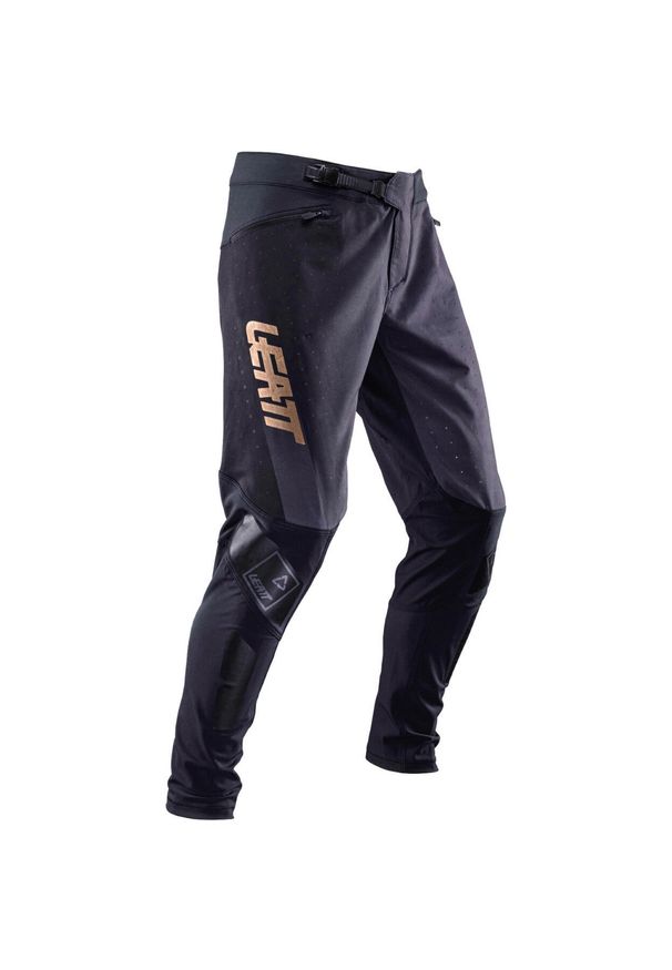 Spodnie rowerowe dziecięce LEATT Pant MTB Gravity 4.0 Junior. Kolor: czarny. Styl: sportowy. Sport: kolarstwo
