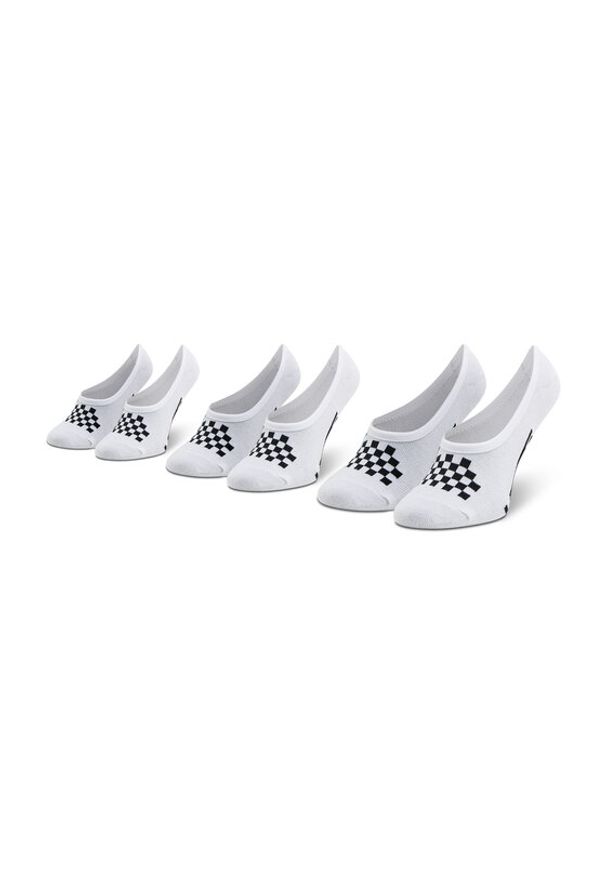 Vans Zestaw 3 par stopek dziecięcych Classic Canoodle VN0A48HCYB21 Biały. Kolor: biały. Materiał: materiał