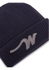 Weekend Max Mara Czapka Alben 2525576025 Granatowy. Kolor: niebieski. Materiał: wełna #4