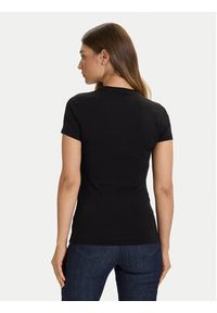 Guess T-Shirt W5BI15 J1314 Czarny Slim Fit. Kolor: czarny. Materiał: bawełna #4