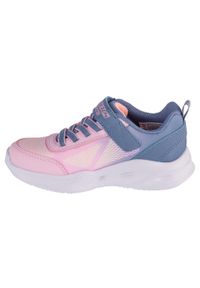 skechers - Buty sportowe Sneakersy dziewczęce, Sola Glow - Ombre Deluxe. Kolor: różowy. Sport: turystyka piesza #2